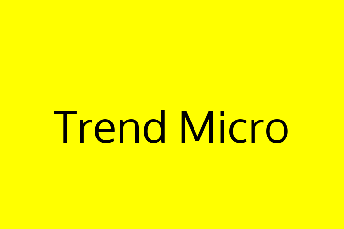 Software Services Company Trend Micro