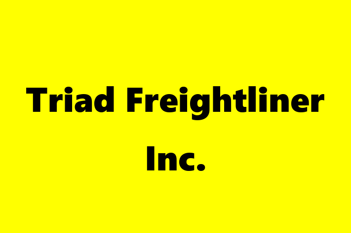 Software Solutions Provider Triad Freightliner Inc.