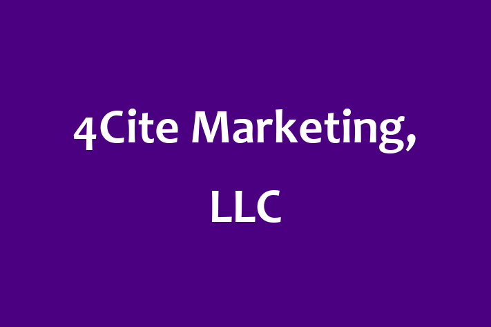 Software Solutions Provider 4Cite Marketing LLC