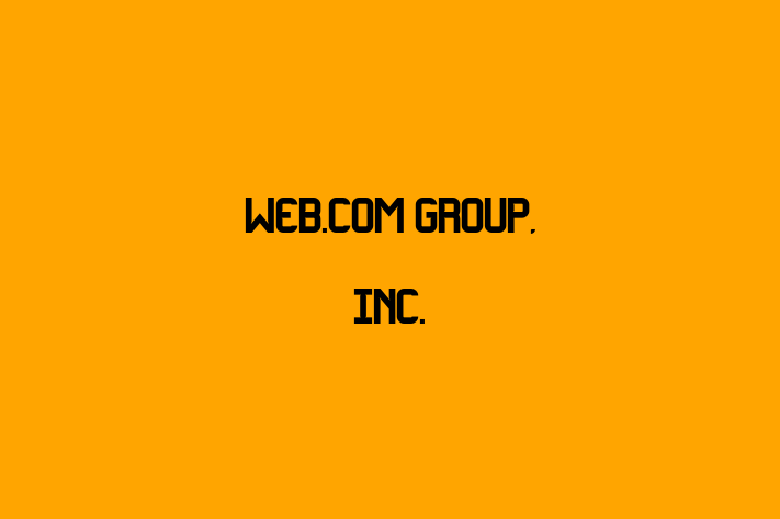 Tech Firm Web.com Group Inc.