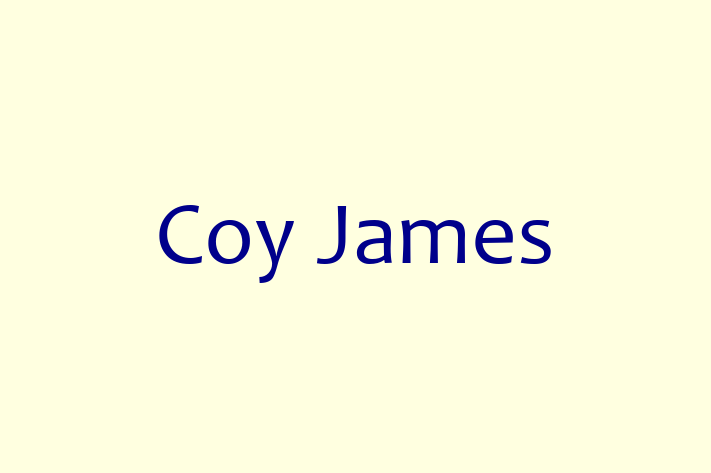 Architect planner Coy James