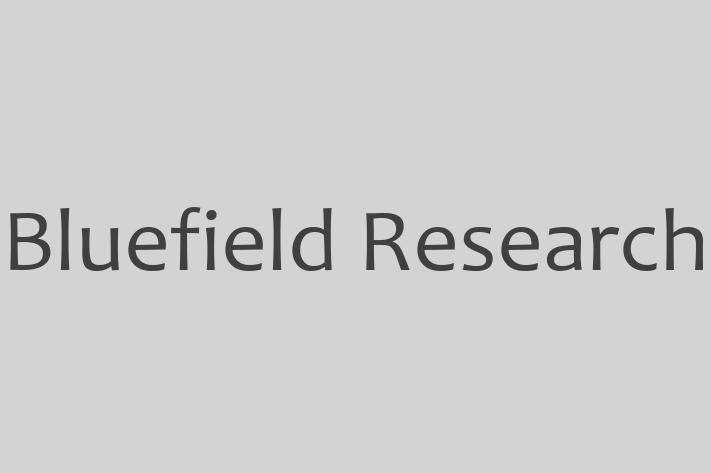 Technology Solutions Firm Bluefield Research