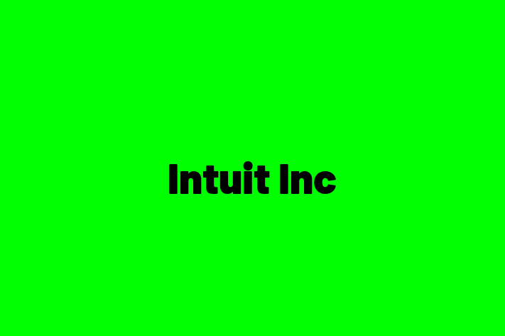 Tech Solutions Company Intuit Inc