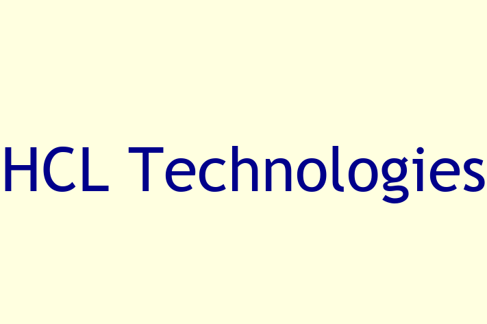 Software Engineering Company HCL Technologies