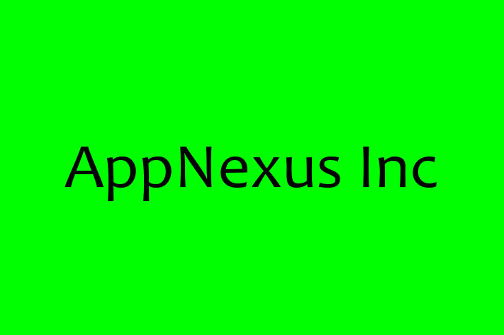 Technology Solutions Firm AppNexus Inc