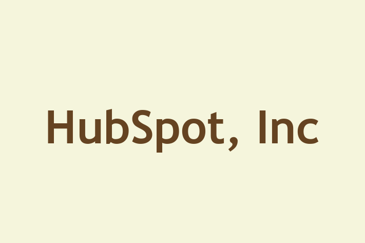 Tech Solutions Company HubSpot Inc