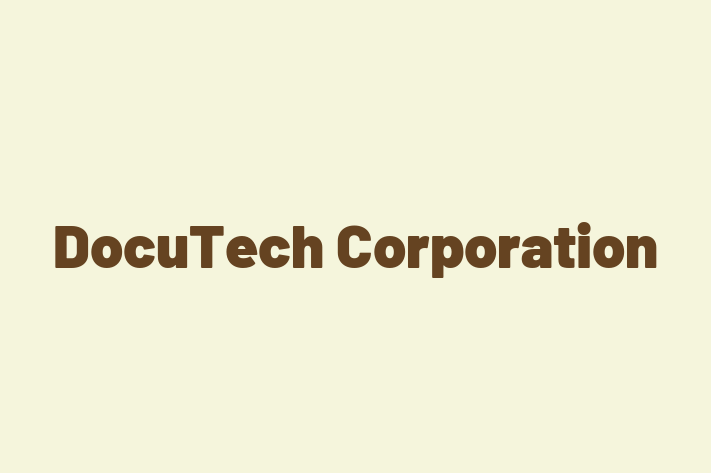 Tech Solutions Company DocuTech Corporation