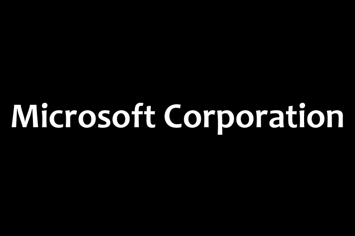 Software Firm Microsoft Corporation