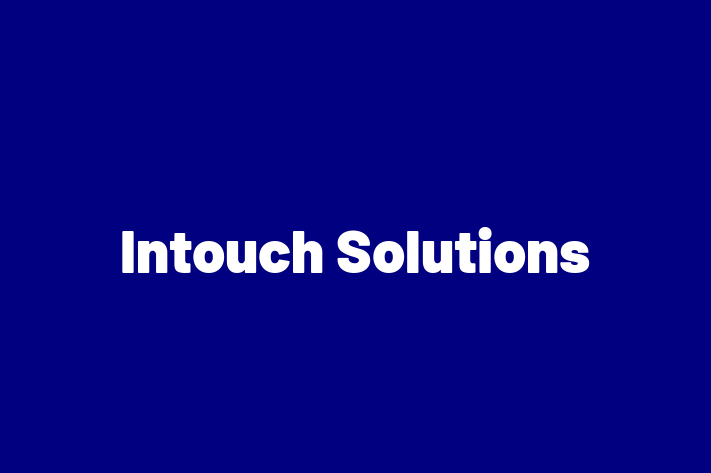 Tech Solutions Company Intouch Solutions