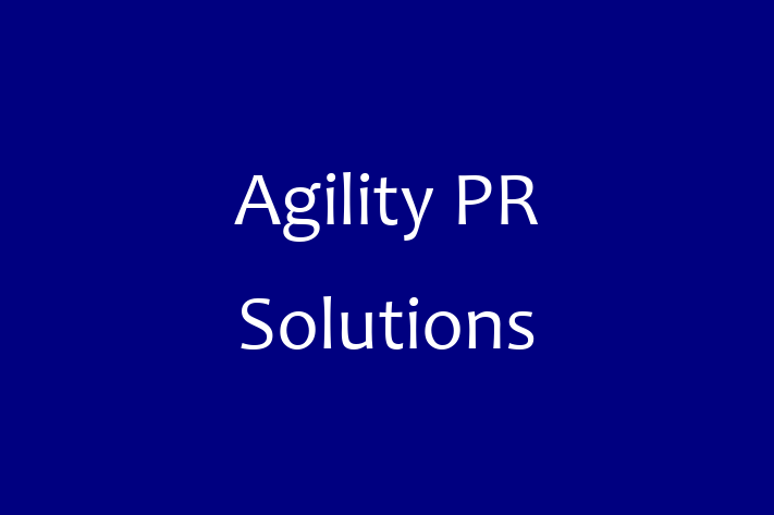 Technology Solutions Firm Agility PR Solutions