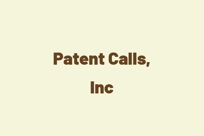 Software Firm Patent Calls Inc