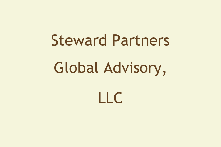 Tech Firm Steward Partners Global Advisory LLC