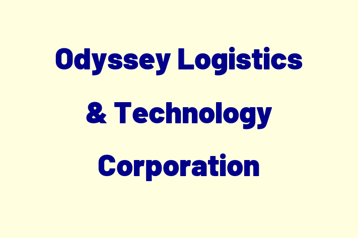 Employee Resource Management Odyssey Logistics  Technology Corporation