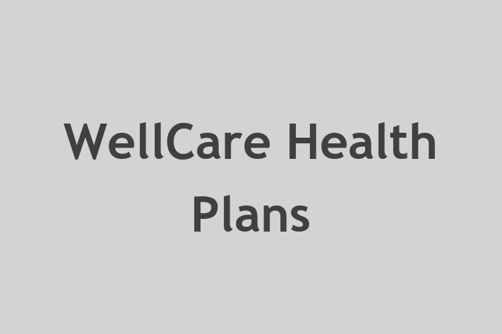 Staff Management WellCare Health Plans