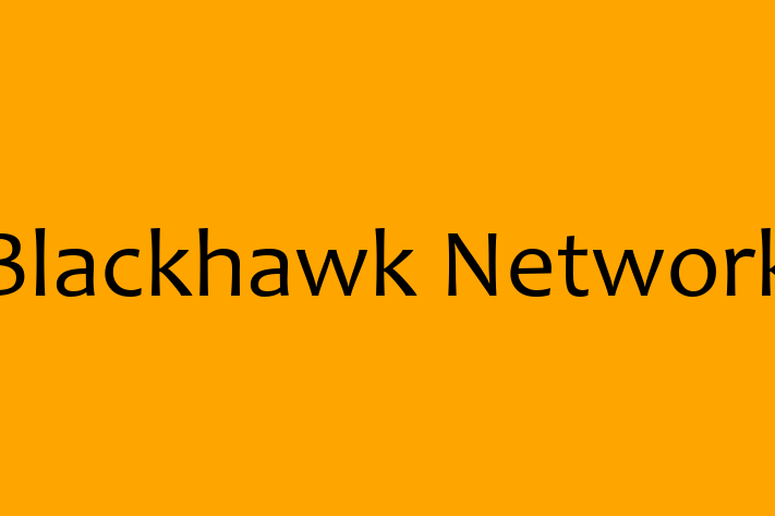 Technology Solutions Firm Blackhawk Network