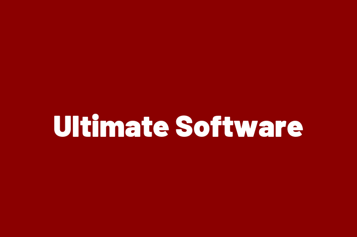 Software House Ultimate Software