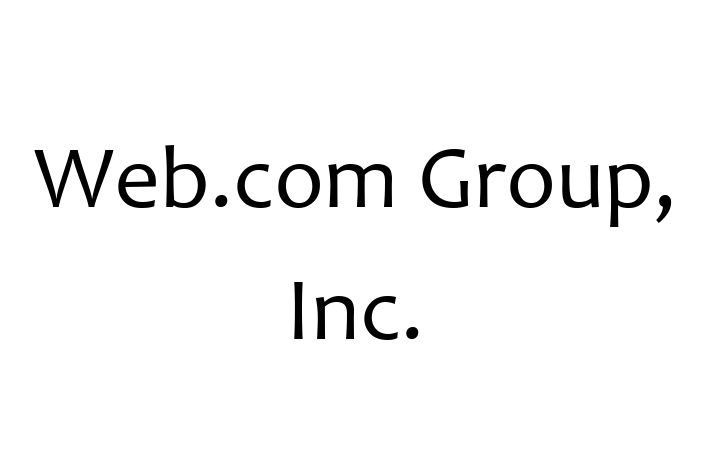 Software Solutions Provider Web.com Group Inc.