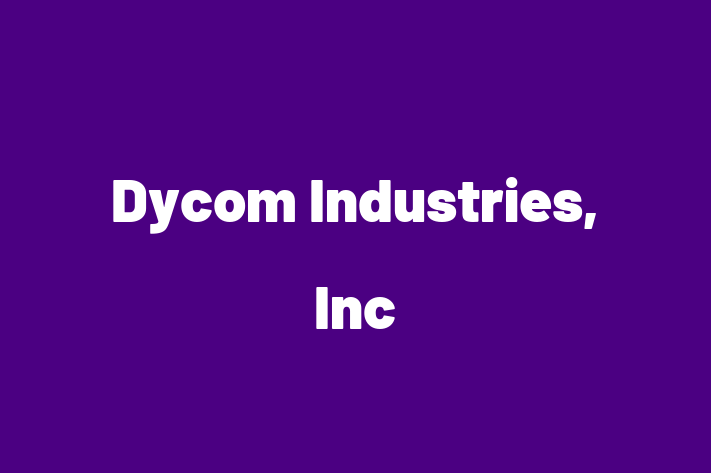 Human Resource Management Dycom Industries Inc