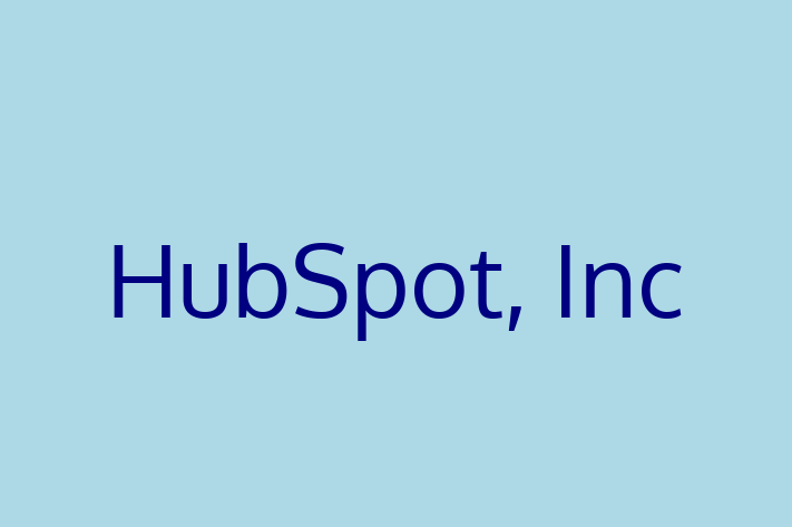 Software Solutions Provider HubSpot Inc