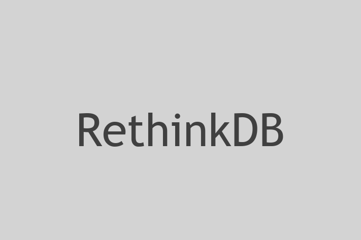 Tech Firm RethinkDB