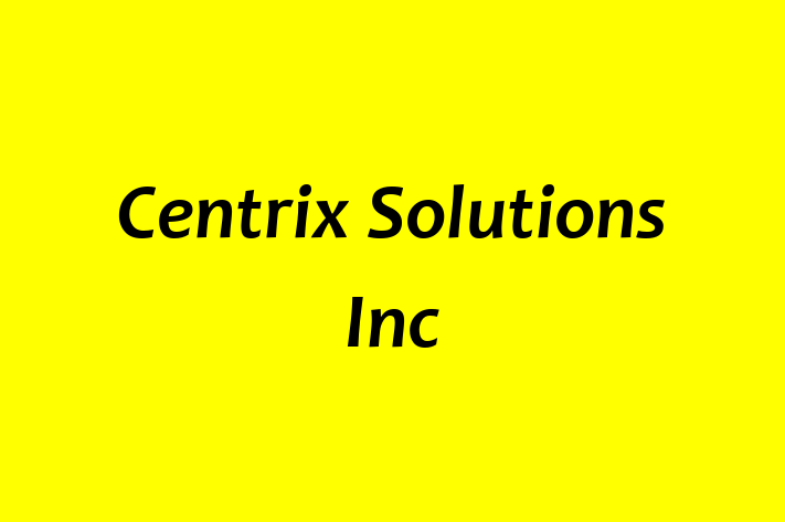 Software Development Company Centrix Solutions Inc