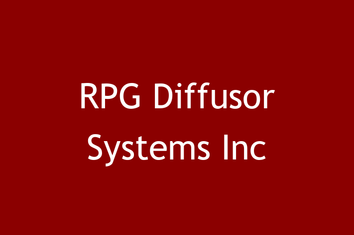 Software Consultancy RPG Diffusor Systems Inc