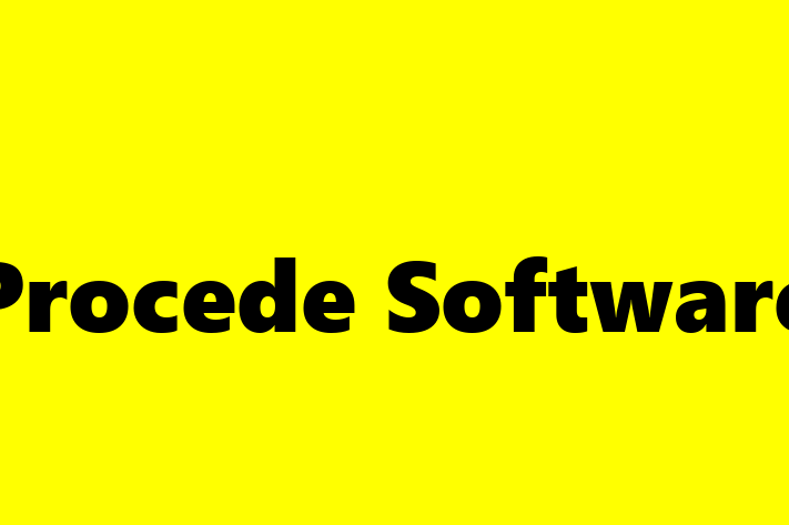 Software Solutions Provider Procede Software