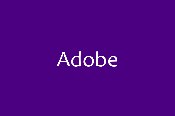 Digital Solutions Provider Adobe