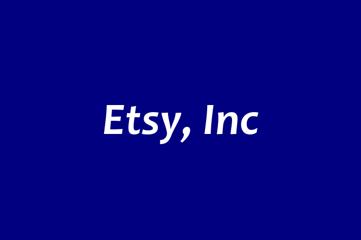 Tech Firm Etsy Inc