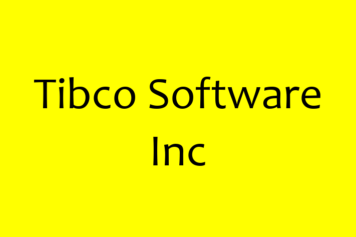 Software Development Company Tibco Software Inc