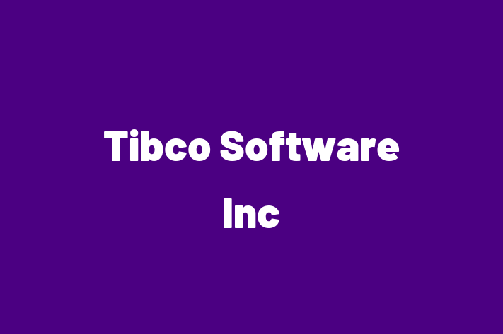 Software House Tibco Software Inc