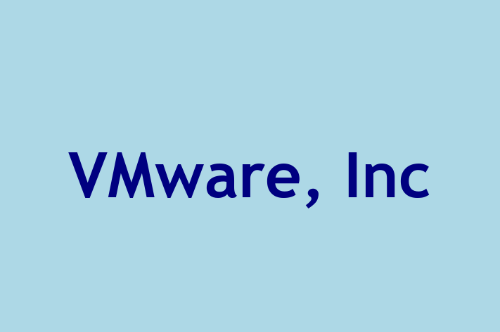 Technology Solutions Firm VMware Inc