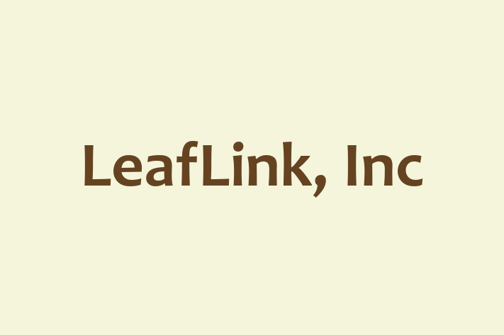 Software Services Company LeafLink Inc