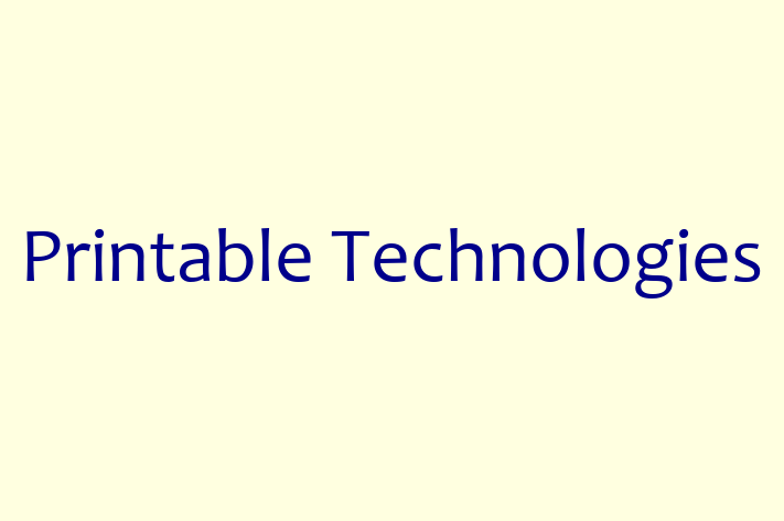 Technology Company Printable Technologies