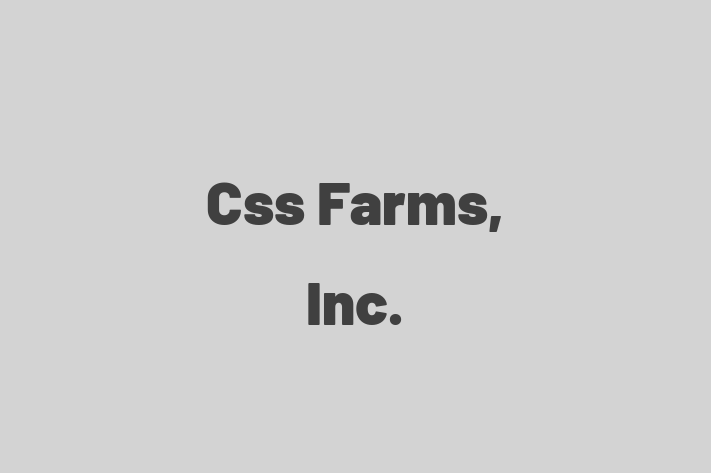 Tech Solutions Company Css Farms Inc.