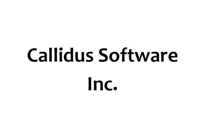 Software House Callidus Software Inc.