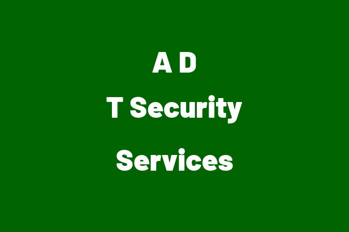 Technology Solutions Firm A D T Security Services