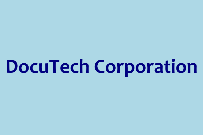 Tech Solutions Company DocuTech Corporation