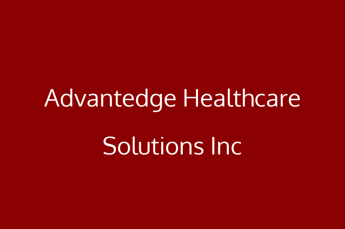 Digital Solutions Provider Advantedge Healthcare Solutions Inc