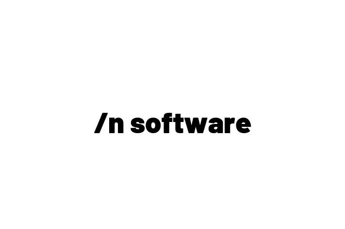 Technology Solutions Firm /n software