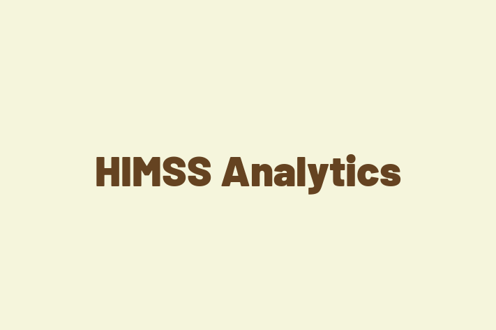 IT Company HIMSS Analytics