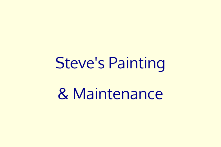 Home Maintenance Steves Painting Maintenance