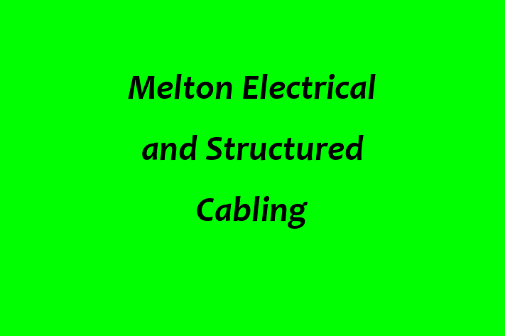 Human Resource Management Melton Electrical and Structured Cabling