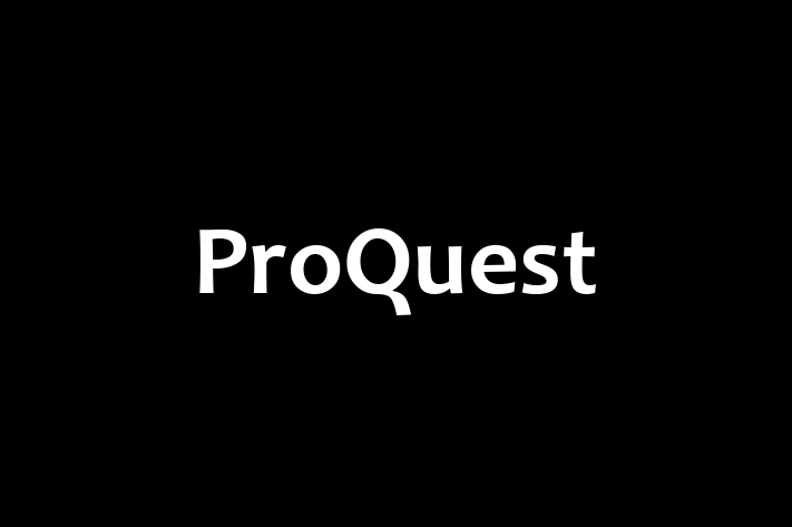 Tech Firm ProQuest