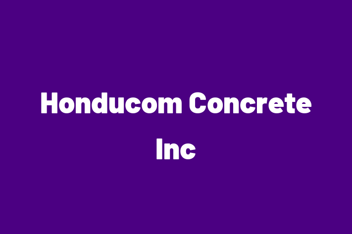 Personnel Management Honducom Concrete Inc