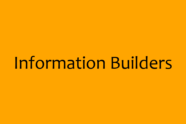 Software Services Company Information Builders