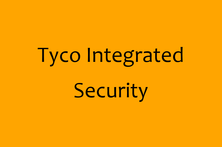 Application Development Company Tyco Integrated Security