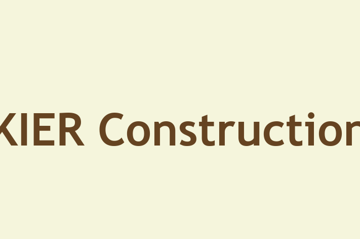 Employee Resource Management KIER Construction