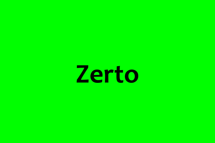 Software Consultancy Zerto