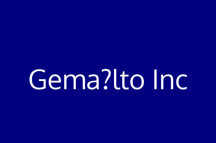 IT Company Gemalto Inc